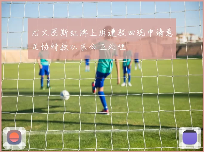尤文图斯红牌上诉遭驳回现申请意足协特赦以求公正处理